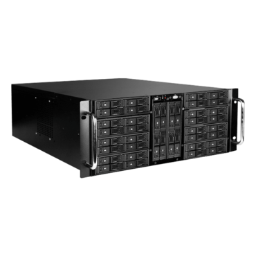 D-416-70P8B, 40x 2.5&quot; Hotswap, E-ATX, Black, 4U Chassis