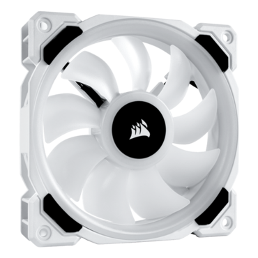 LL120 RGB 120mm, White, 2200 RPM, 63 CFM, 36 dBA, Cooling Fan