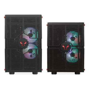Morpheus GXP100, Mesh Panel, No PSU, E-ATX, Black, Convertible Tower Case