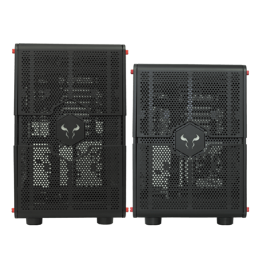 Morpheus GXP100, Mesh Panel, No PSU, E-ATX, Black, Convertible Tower Case