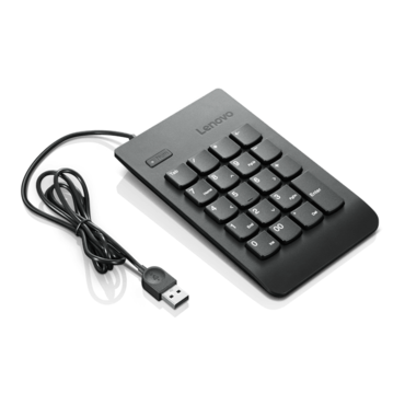 4Y40R38905, Wired, Black, Membrane Numeric Keyboard