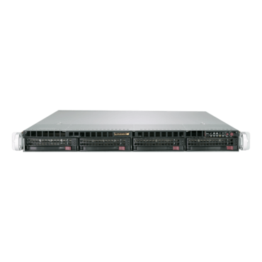 SuperServer 5019C-WR, 1U, Intel® C246, 4x 3.5" SATA Hotswap, 4x DDR4, Dual 1Gb Ethernet, 500W Rdt PSU