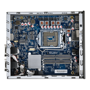 DH310S, Intel® H310 Chipset, 2x DDR4 SO-DIMM, 1x M.2 NVMe/SATA, 1x 2.5" HDD/SSD, 90W Power Adapter, Mini PC Barebone