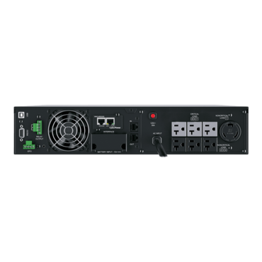 Smart App Online OL2200RTXL2UN, LCD, 2200 VA/1800 W, Sine Wave, 2U Rackmount/Tower UPS