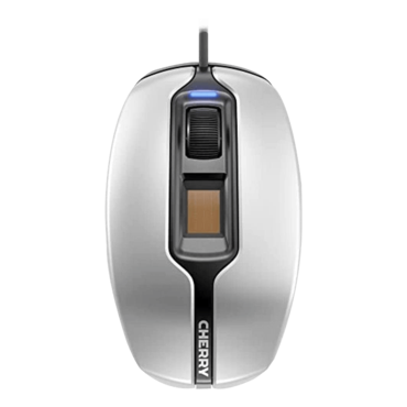MC 4900, Fingerprint Reade, 1375-dpi, Wired, Silver/Black, Optical Mouse