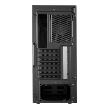 MasterBox NR600, Tempered Glass, No PSU, ATX, Black, Mid Tower Case