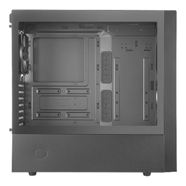 MasterBox NR600, Tempered Glass, No PSU, ATX, Black, Mid Tower Case