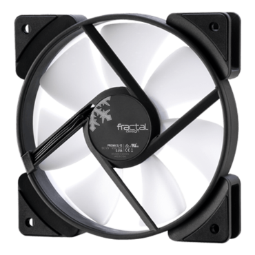 Prisma SL-12 120mm, Red LEDs, 1200 RPM, 50.63 CFM, 19.5 dBA, Cooling Fan