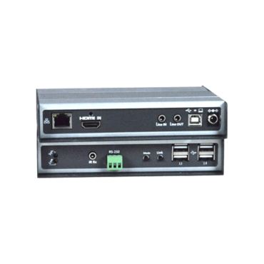 4K 10.2Gbps HDMI USB KVM Extender Over IP via CATx Cable with Video Wall Support, Remote Unit