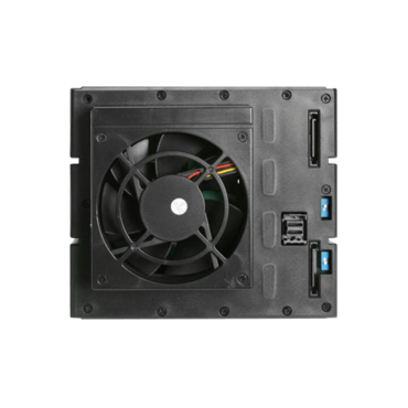 BPN-DE340MS, Black Handle, Trayless 3x 5.25" to 4x 3.5", 12Gb/s HDD/SSD SFF-8643, Hot-swap Rack