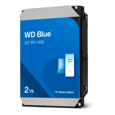2TB Blue WD20EZAZ, 5400 RPM, SATA 6Gb/s, 256MB cache, 3.5&quot; HDD