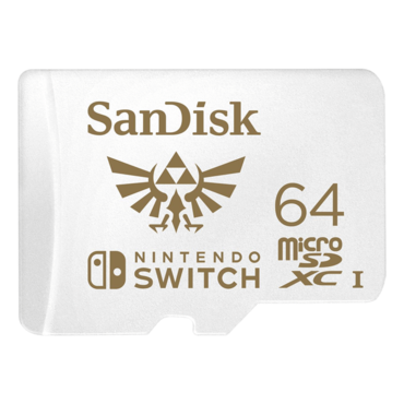 64GB, microSDXC UHS-I, (for Nintendo Switch), Memory Card