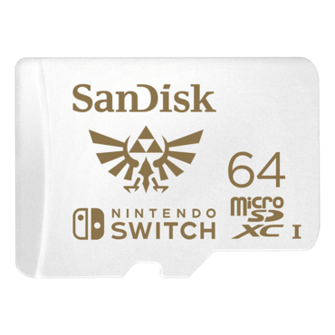 64GB, microSDXC UHS-I, (for Nintendo Switch), Memory Card