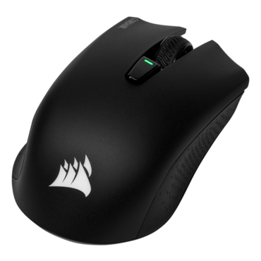 HARPOON RGB, 1 RGB Zones, 10000-dpi, Wired/Wireless/Bluetooth, Black, Optical Gaming Mouse