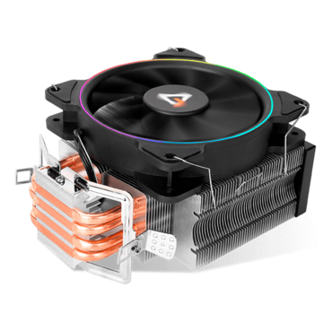 A400 RGB, 155mm Height, Copper/Aluminum CPU Cooler