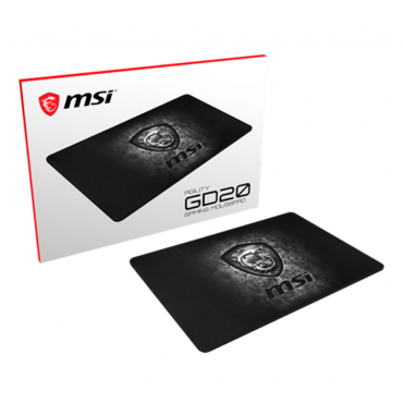 Agility GD20, Non-Slip Natural Rubber Base, Grey, Gaming Mouse Mat