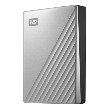 4TB My Passport Ultra, USB 3.0, Portable, Silver, External Hard Drive