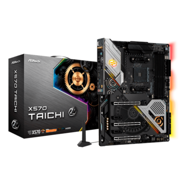X570 Taichi, AMD X570 Chipset, AM4, HDMI, ATX Motherboard
