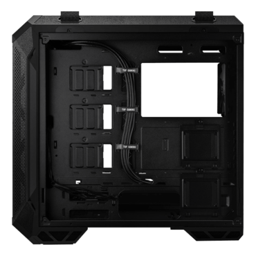 TUF Gaming GT501, Tempered Glass, No PSU, E-ATX, Black Mid Tower Case