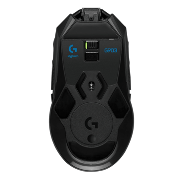 G903, LIGHTSPEED™, RGB, 16000-dpi, Wired/Wireless, Black, HERO Gaming Mouse