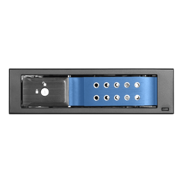 BPN-DE110HD-BLUE Trayless 5.25" to 3.5" 12Gb/s HDD Hot-swap Rack