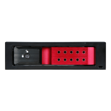 BPN-DE110HD-RED Trayless 5.25&quot; to 3.5&quot; 12Gb/s HDD Hot-swap Rack
