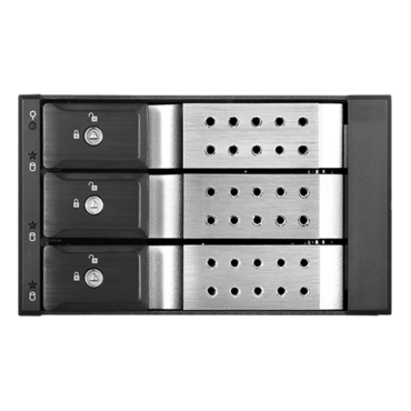 BPN-DE230HD-SILVER Trayless 2x 5.25&quot; to 3x 3.5&quot; 12Gb/s HDD Hot-swap Rack