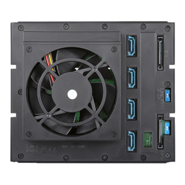 BPN-DE340HD-RED Trayless 3x 5.25" to 4x 3.5" 12Gb/s HDD Hot-swap Rack