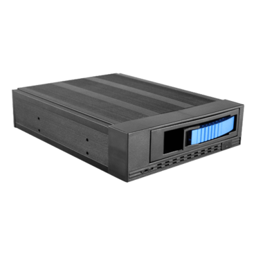 T-7M1HD-BLUE 5.25" to 3.5" 2.5" 12Gb/s HDD SSD Hot-swap Rack