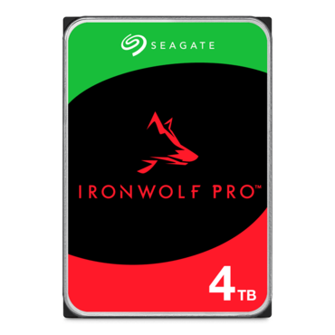 4TB IronWolf® Pro ST4000NE001, 7200 RPM, SATA 6Gb/s, 128MB cache, 3.5&quot; HDD