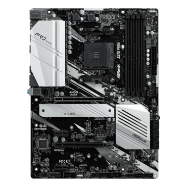 X570 Pro4, AMD X570 Chipset, AM4, HDMI, ATX Motherboard