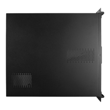 D-3100HB-BLUE, Blue HDD Handle, 10x 3.5" Hotswap Bays, No PSU, ATX, Black/Blue, 3U Chassis