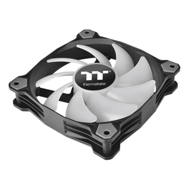 Pure 12 ARGB Sync Radiator Fan TT Premium 3 x 120mm, w/ Controller, ARGB LEDs, 1500 RPM, 56.4 CFM, 25.8 dBA, Cooling Fans