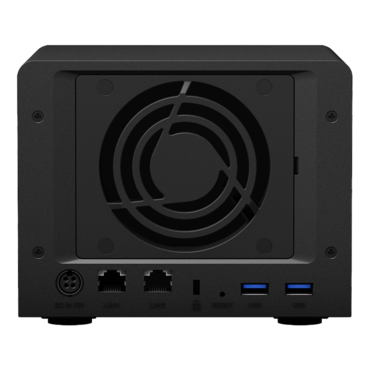 DS620slim 6-bay NAS Server, Intel® Celeron® J3355 2-core 2.5 GHz, 6GB DDR3 RAM (2GB pre-installed), SATA 6Gb/s, GbLAN / 2, USB 2.0 / 2, 65W PSU