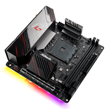 X570 Phantom Gaming-ITX/TB3, AMD X570 Chipset, AM4, Thunderbolt 3, Mini-ITX Motherboard