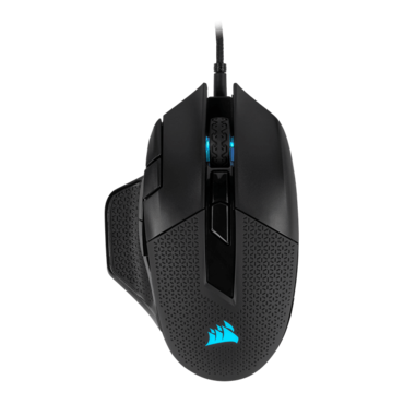 NIGHTSWORD RGB Tunable FPS/MOBA, 4 RGB Zones, 18000-dpi, Wired, Black, Optical Gaming Mouse