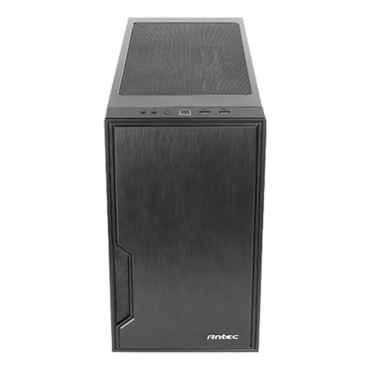 VSK10 Window, Acrylic Side Panel, No PSU, microATX, Black, Mini Tower Case