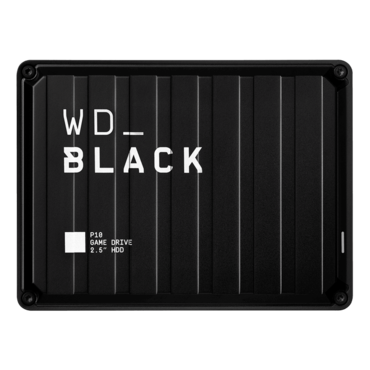 2TB BLACK P10 Game Drive, USB 3.2 Gen 1, Portable, Black, External Hard Drive