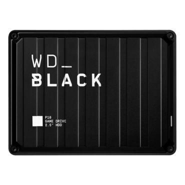 4TB BLACK P10 Game Drive, USB 3.2 Gen 1, Portable, Black, External Hard Drive