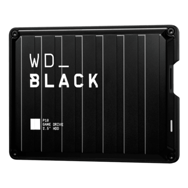 4TB BLACK P10 Game Drive, USB 3.2 Gen 1, Portable, Black, External Hard Drive