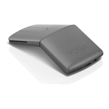 Yoga, 1600-dpi, Wireless/Bluetooth, Iron Grey, Optical Ergonomic Mouse