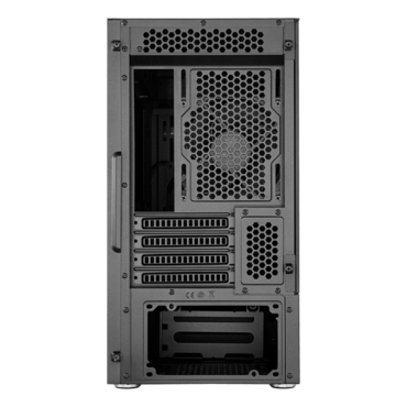 Silencio S400, No PSU, microATX, Black, Mini Tower Case