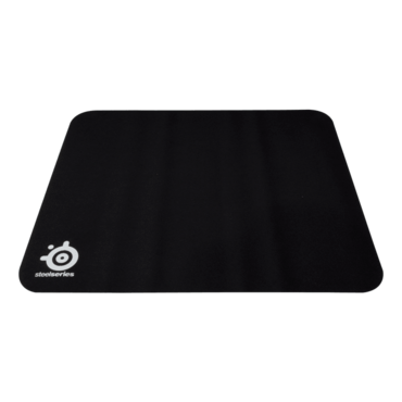 QcK+ (Large), Anti-slip rubber base, Black, Retail Gaming Mouse Mat