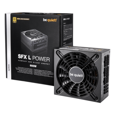 SFX L Power, 80 PLUS Gold 600W, Fully Modular, SFX-L Power Supply