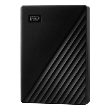 2TB My Passport, USB 3.2 Gen 1, Portable, Black, External Hard Drive