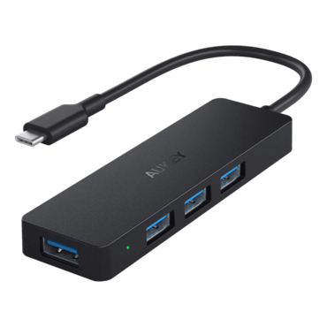 USB C Hub Ultra Slim USB C Adapter with 4 USB 3.0 Ports