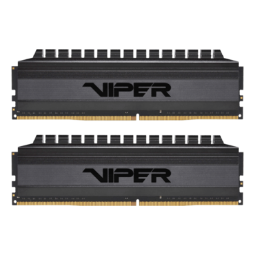 8GB Kit (2 x 4GB) Viper 4 Blackout DDR4 3000MHz, CL16, Black, DIMM Memory