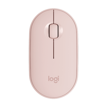 Pebble M350, 1000-dpi, Bluetooth, Rose, Optical Slim Mouse