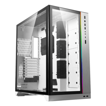 O11D XL-W Tempered Glass, No PSU, E-ATX, White (ROG), Full Tower Case