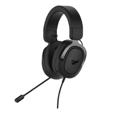 TUF GAMING H3, Virtual 7.1 Surround Sound, Wired, Gun-Metal, Gaming Headset